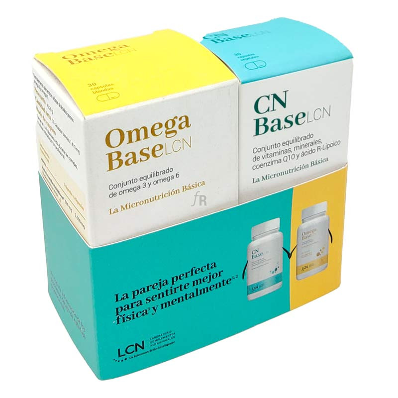 LCN Pack CN Base 30 Cápsulas + Omegabase 30 cápsulas