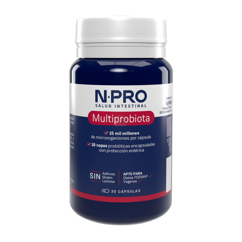 NPRO Multiprobiota 30 cápsulas 