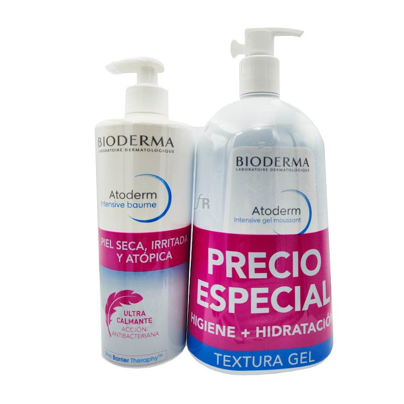 Bioderma Pack Atoderm Intensive Baume 500 Ml + Atoderm Intensive Gel