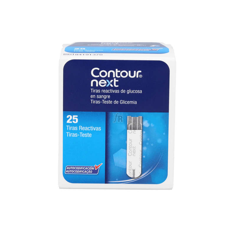 Tiras Reactivas Glucemia Contour Next 25 U