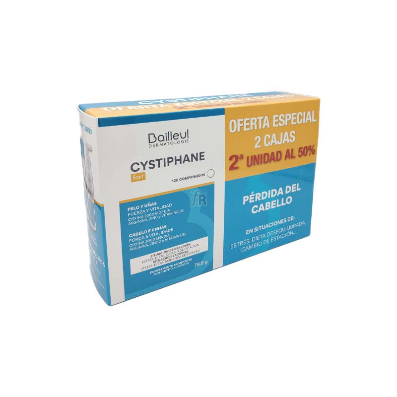 Cystiphane 120 Comprimidos Pack 2 Cajas