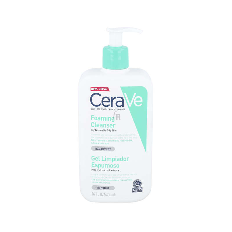 Cerave Gel Limpiador Espumoso 473 Ml