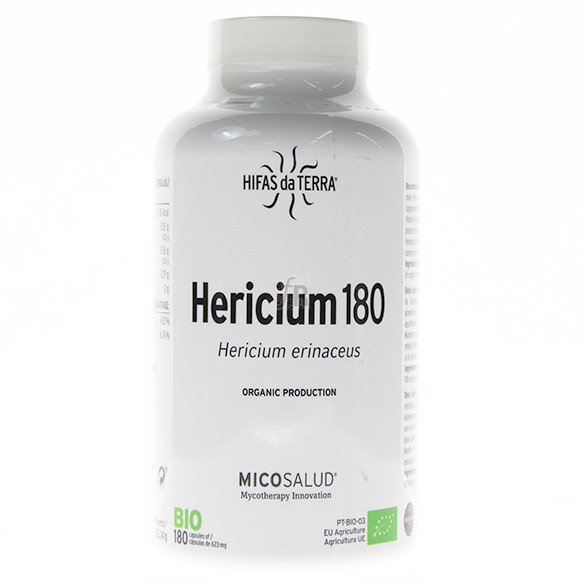 Hifas da Terra Hericium Bio 180 Cápsulas 