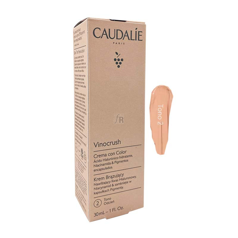 Caudalie Crema Vinocrush con color Nº2 30Ml