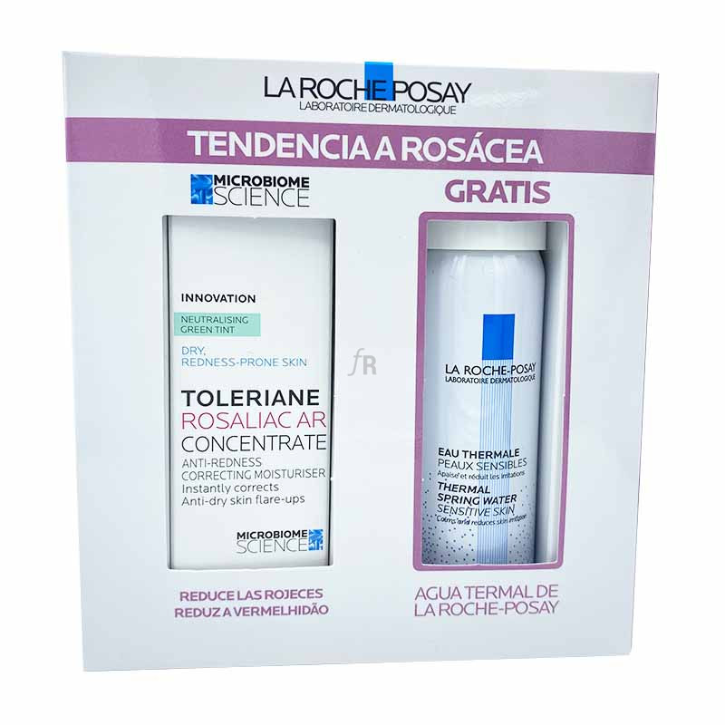  Pack  LA ROCHE POSAY Toleriana Rosaliac AR Concentrado 50 Ml + Agua Thermal 40 Ml