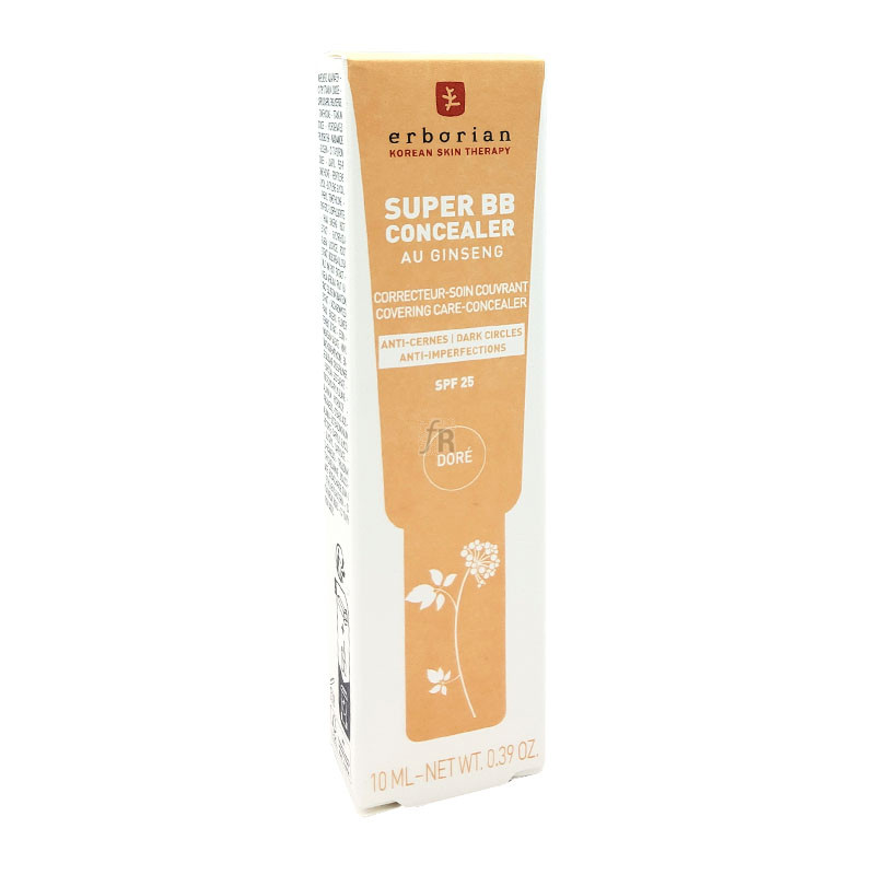 Erborian Super BB Cream Concealer FPS25 Dore 10 Ml