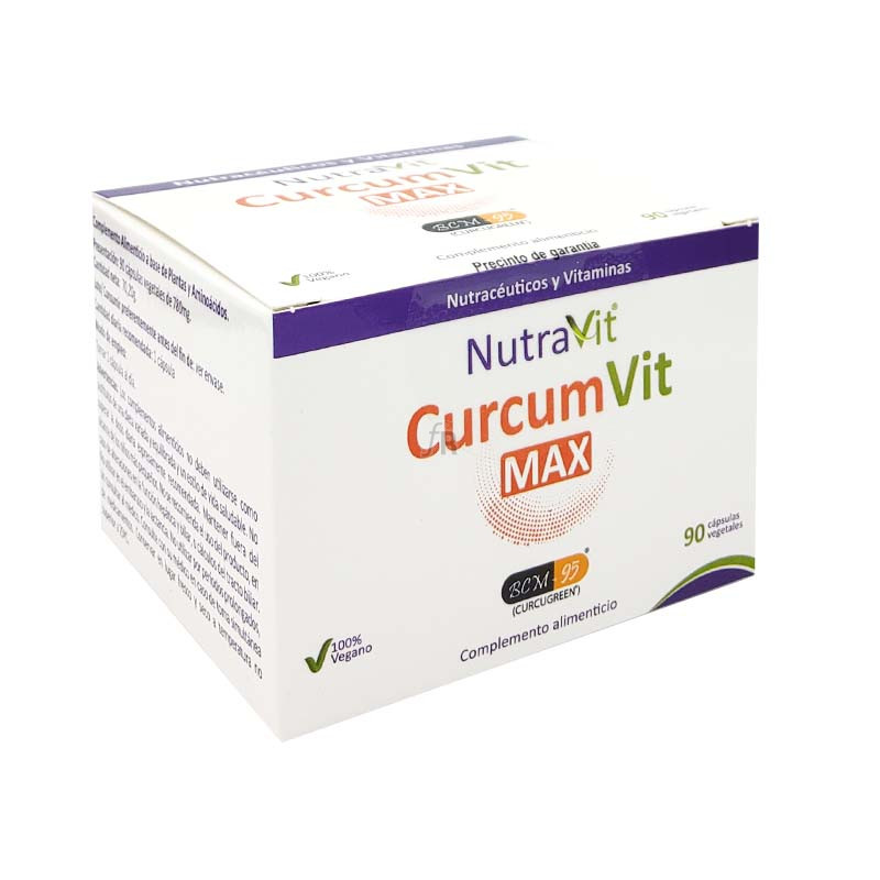 Nutravit Curcumvit Max 90Caps Vegetales
