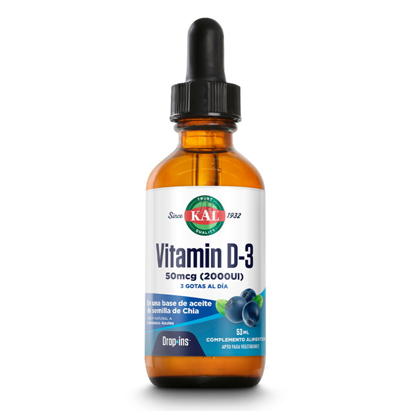 Vitamina D3 Gotas 53 Ml Solaray