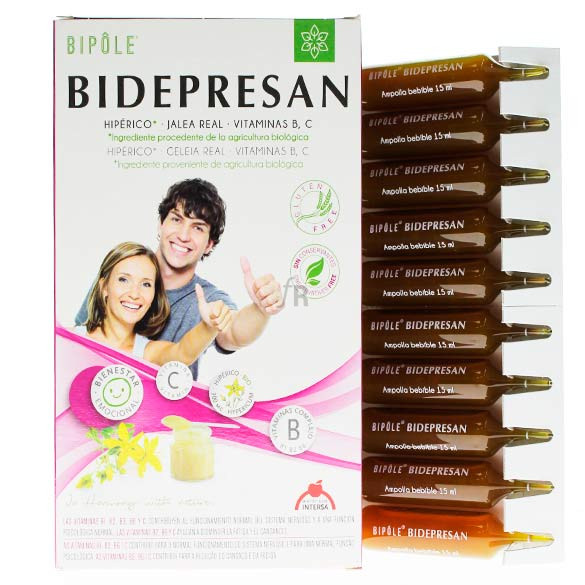 Bidepresan Biopole 20 Ampollas Intersa