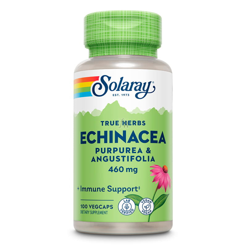 Solaray Echinacea 100 Cápsulas