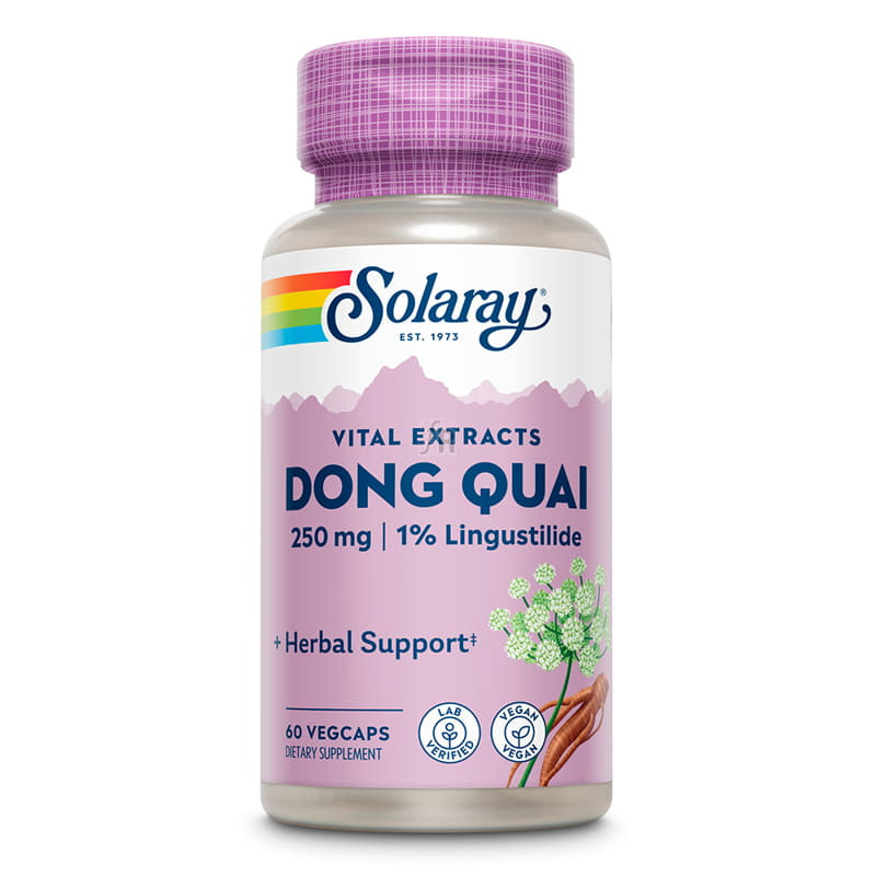 Solaray Dong Quai 60 Cápsulas 