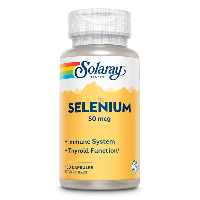 Solaray Selenium 50 Mg. 100 Cápsulas