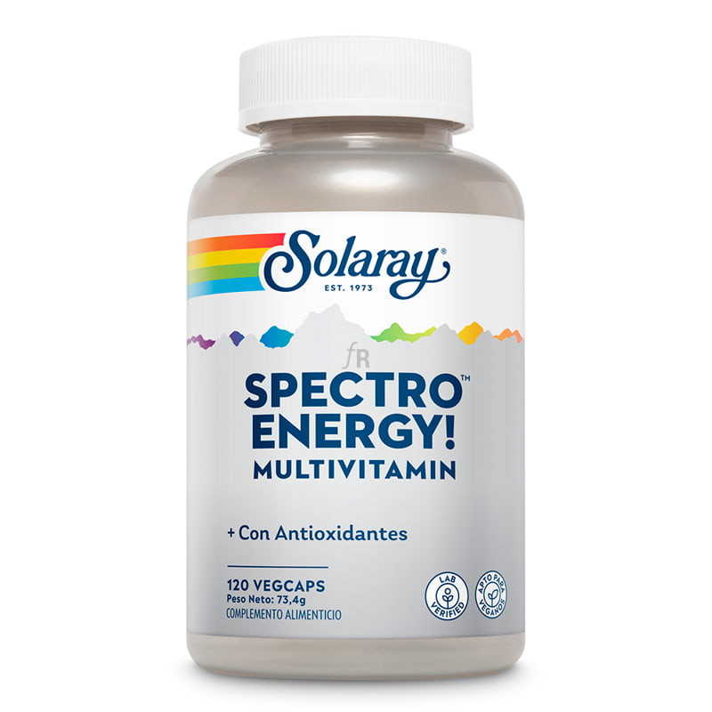 Solaray Spectro Energy Multivitamin 120 Cápsulas