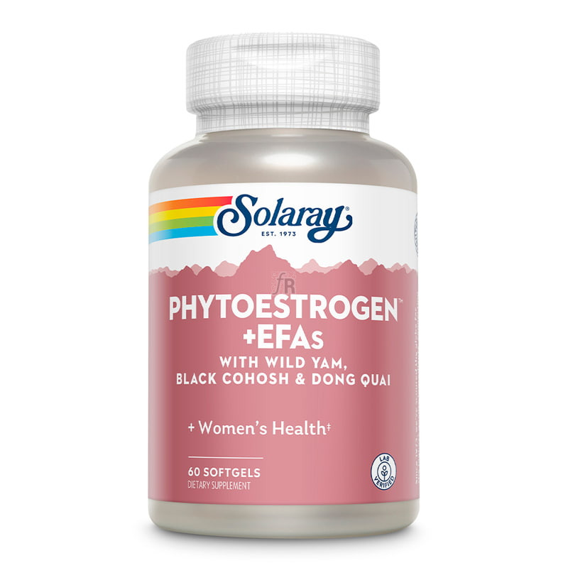 Solaray Phytoestrogen Plus Efas 60 Cápsulas