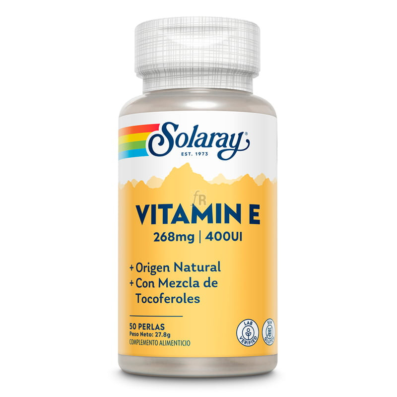 Solaray Vitamina E 50 Perlas