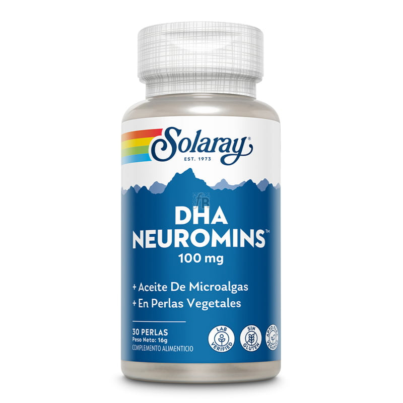 Solaray Dha Neuromins 100 Mg 30 Perlas 