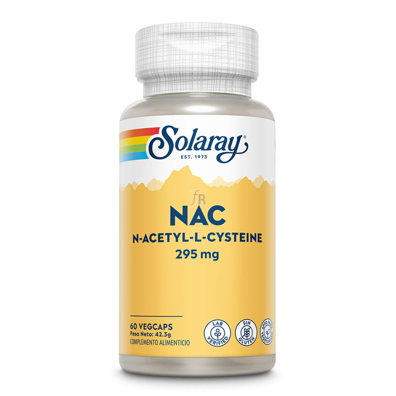 Solaray Nac 295 Mg  60 Vegcaps