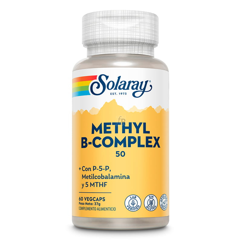 Solaray Coenzyma B-Complex 50 60 Cápsulas