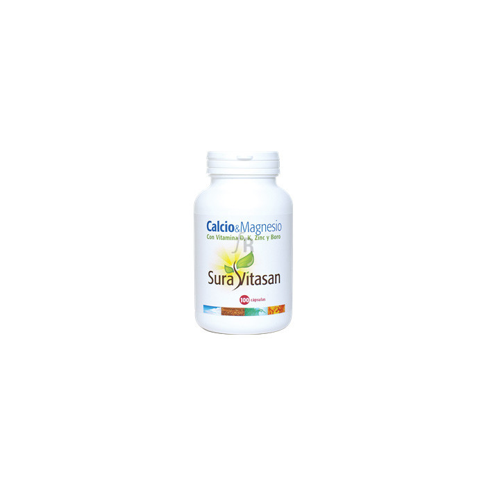 Calcio Magnesio+D+Zinc+Boro 100 Cápsulas Sura Vitasan - Sura Vitasan