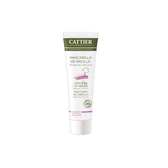 Cattier Mascarilla Arcilla Rosa (Piel Sensible) 100Ml