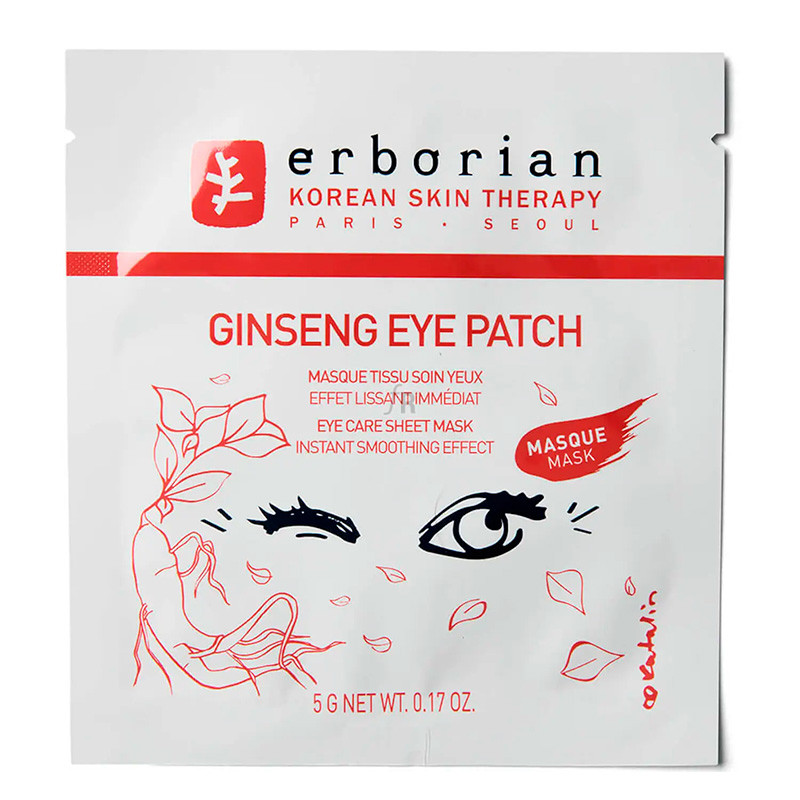 Erborian Ginseng Parche Mascarilla De Ojos