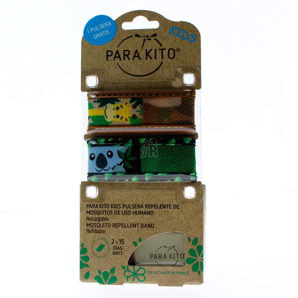 Parakito Duplo Pulsera Kids Anti-Mosquitos