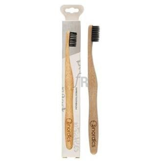 Nordics Oral Care Cepillo Dental Bambu - Carbon Binchotan