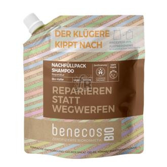 Benecos Champu Reparador Avena Recarga 500 Ml Bio Vegan