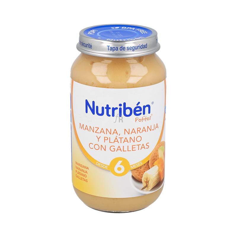 Nutriben Manzana Naranja Platano Y Galleta 265 G