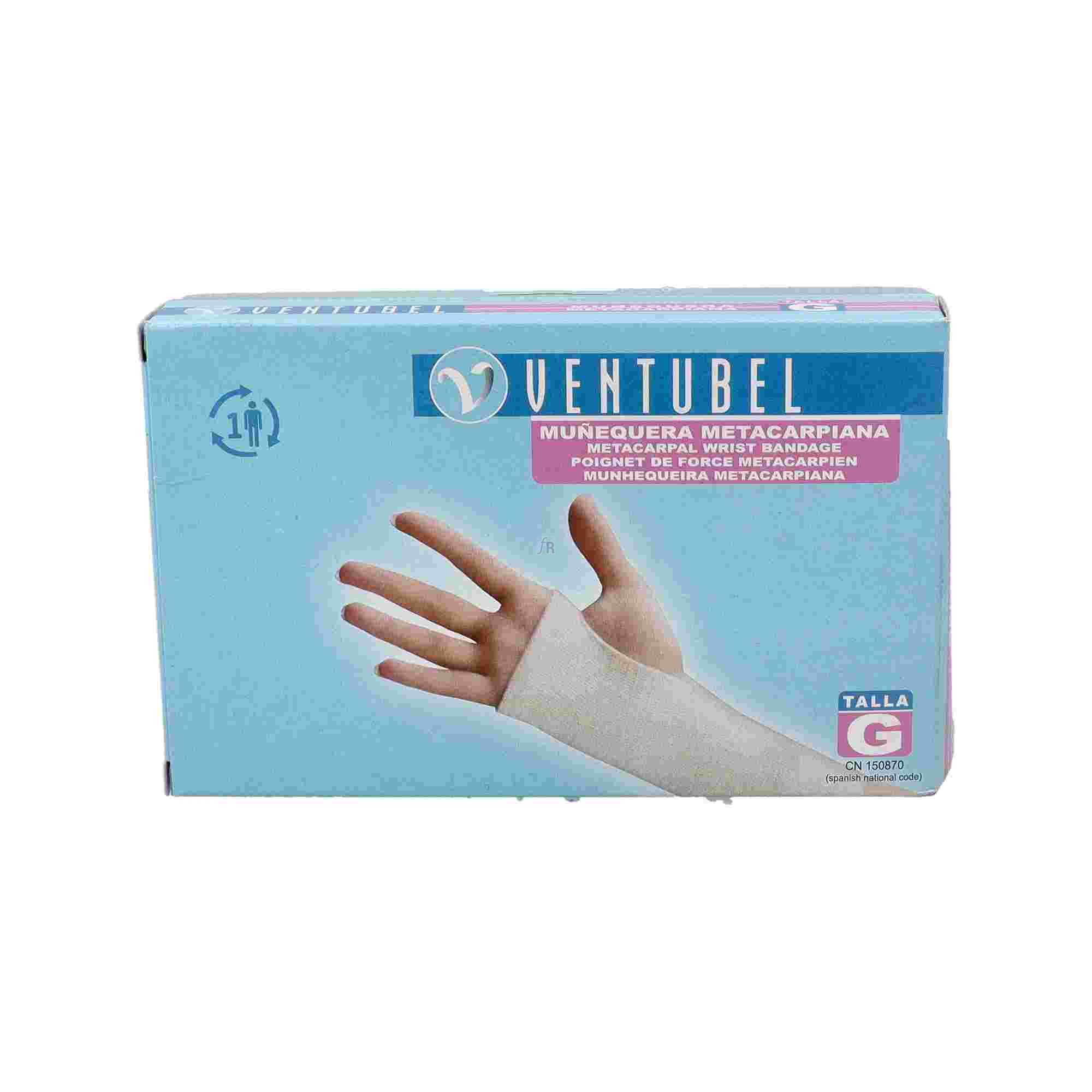 Muñequera Metacarpiana Ventubel T-3