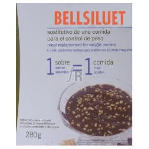 Bellsiluet Natillas Choco/Crocanti 5Sbrs.