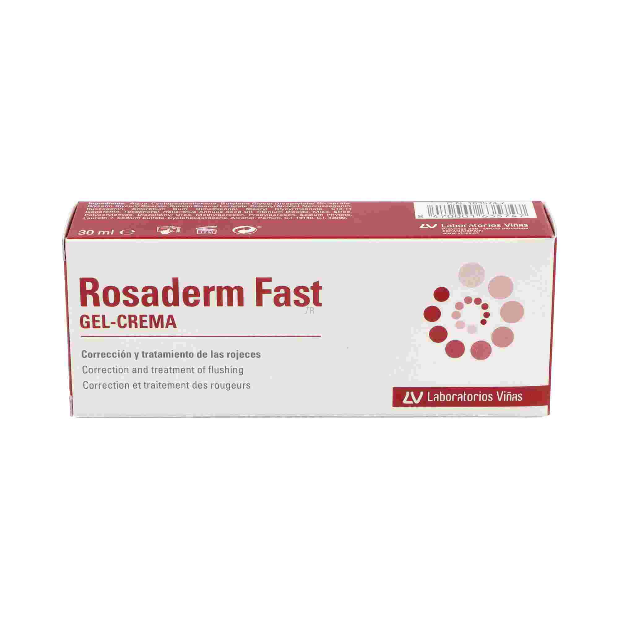 Rosaderm Fast Crema 30 Ml
