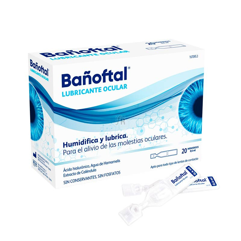 Bañoftal Baño Ocular 20 Monodosis 0.4 Ml Bañoftal Baño Ocular 20 Monodosis 0.4 Ml