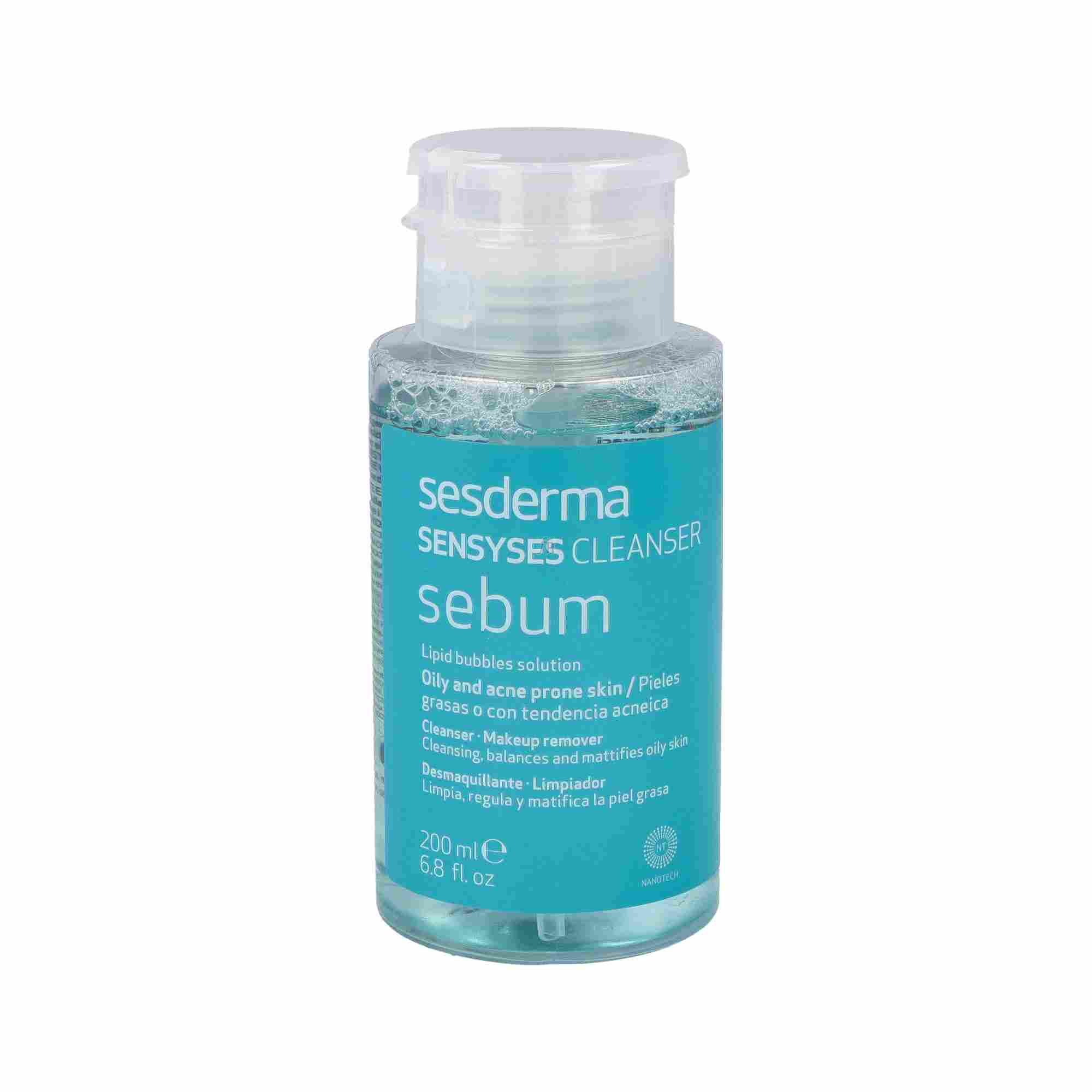 Sesderma Sensyses Sebum Desmaquillante Limpiador 200 Ml.