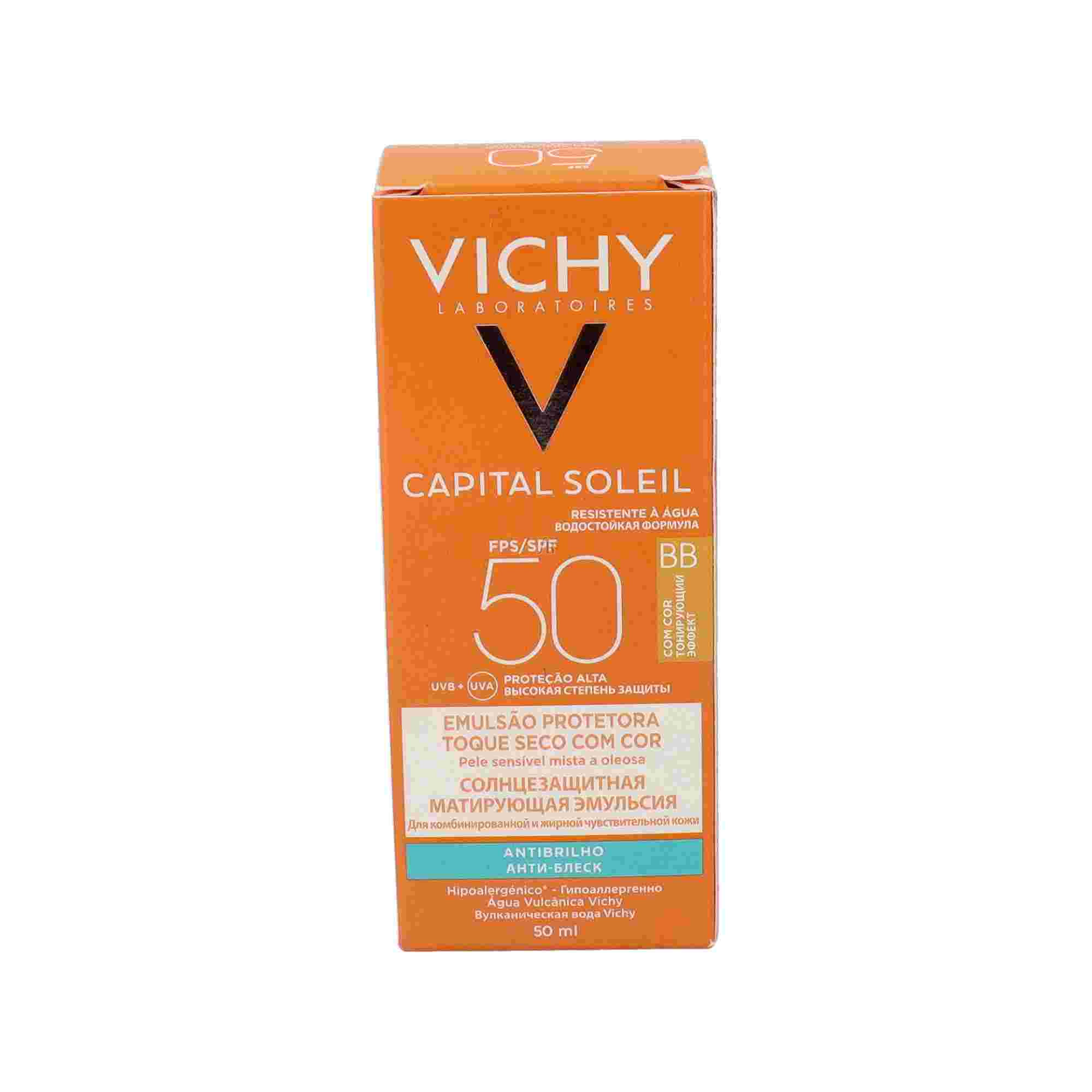 Vichy Deal Soleil BB Cream Spf 50 Emuslsión Seca