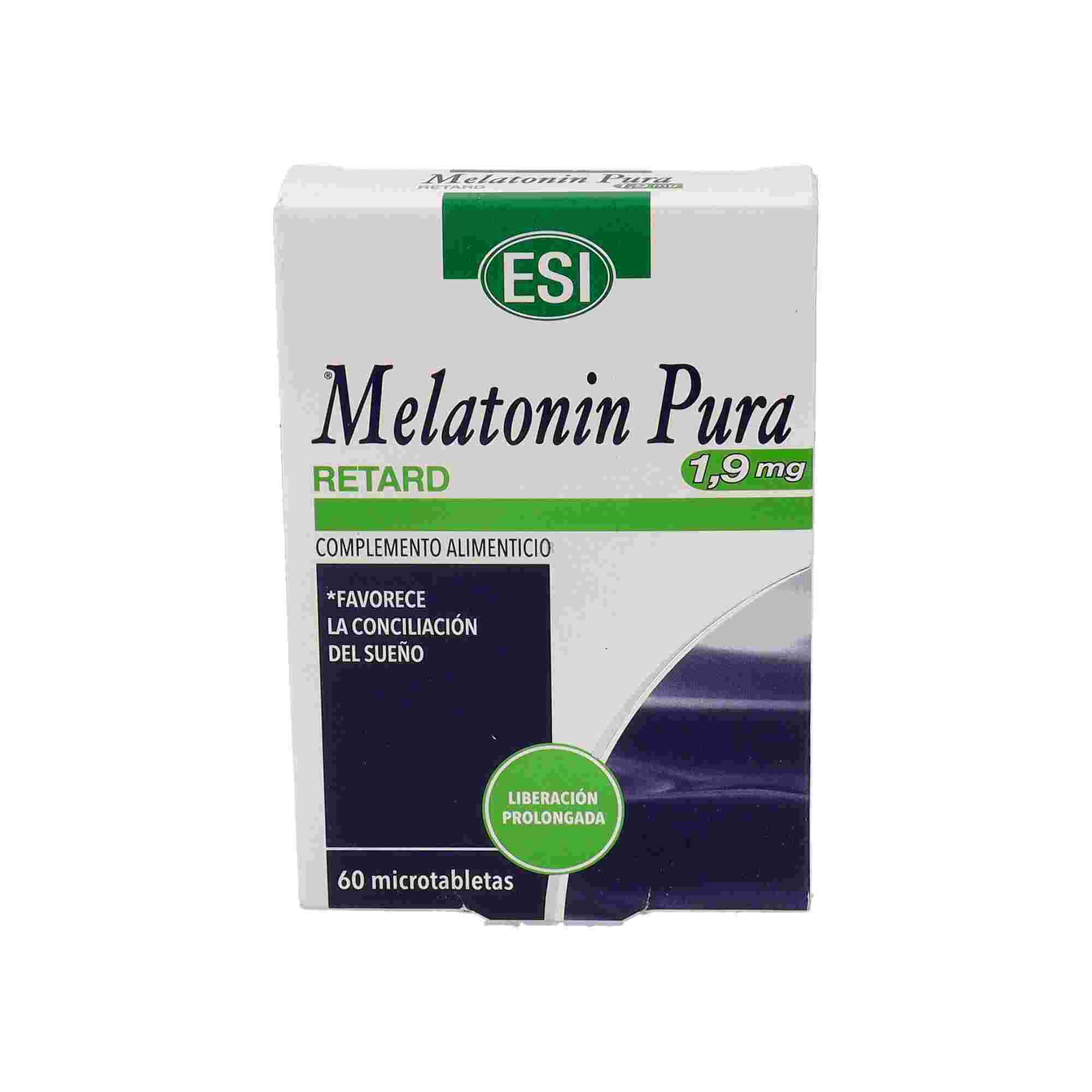 Esi Melat Pura Retard 1.9Mg 60 Microtabletas