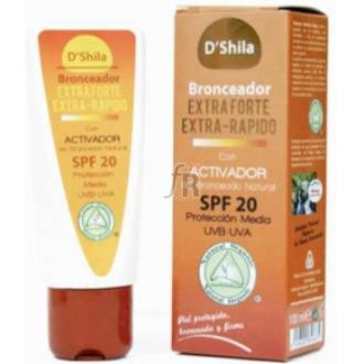 Bronceador Spf 20 Extra Forte Extra Rapido 100Ml.