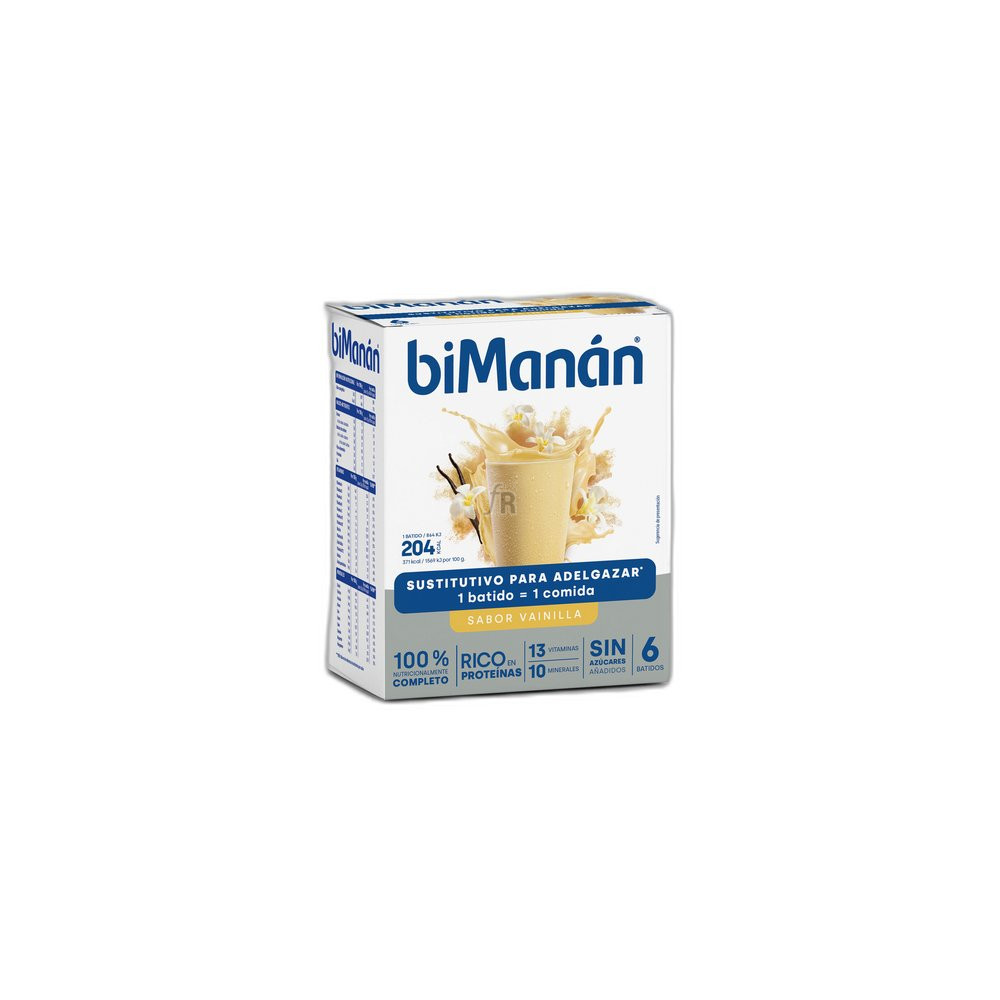 Bimanan Sustitutito Batido Vainilla
