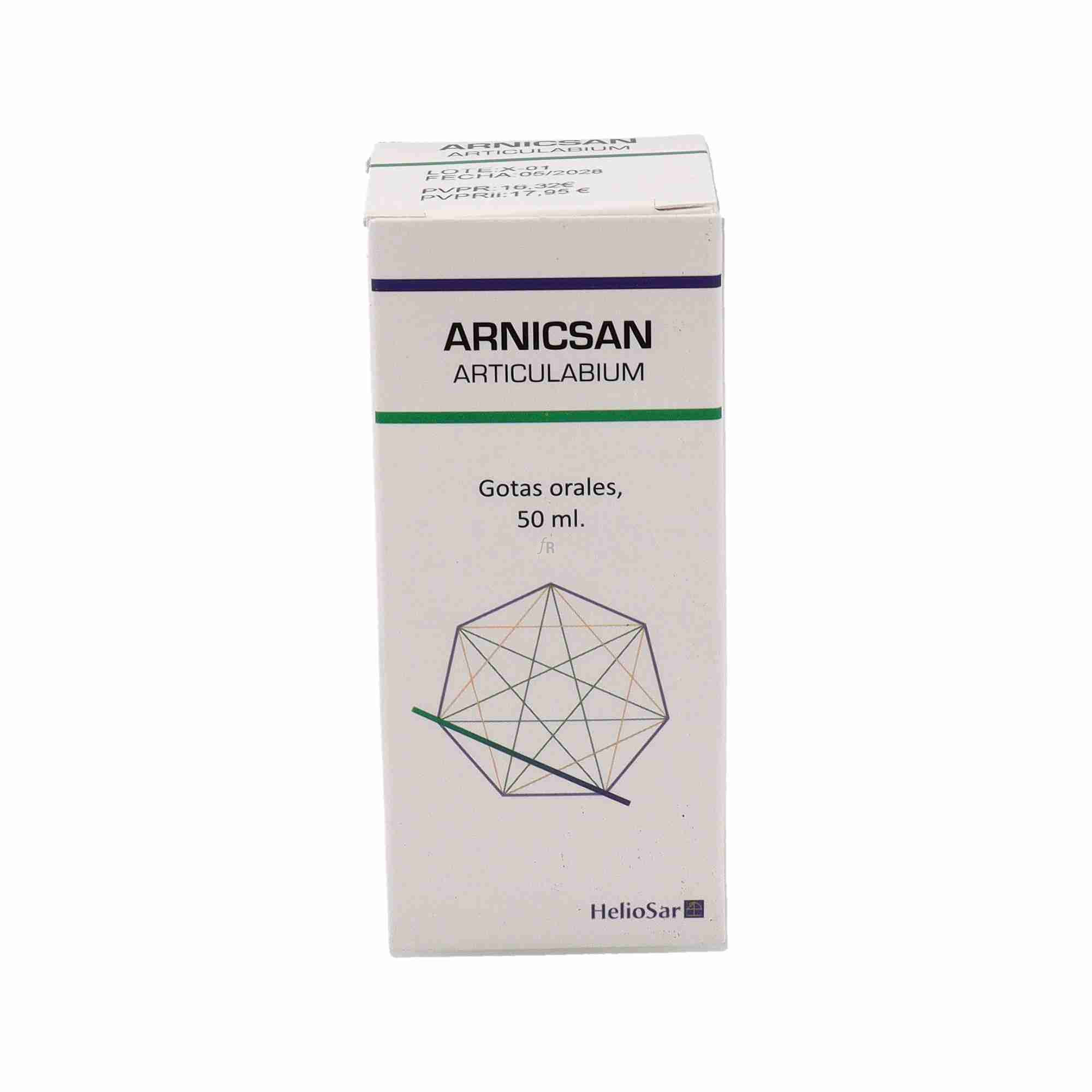 Heliosar Arnicsan 50 Ml.