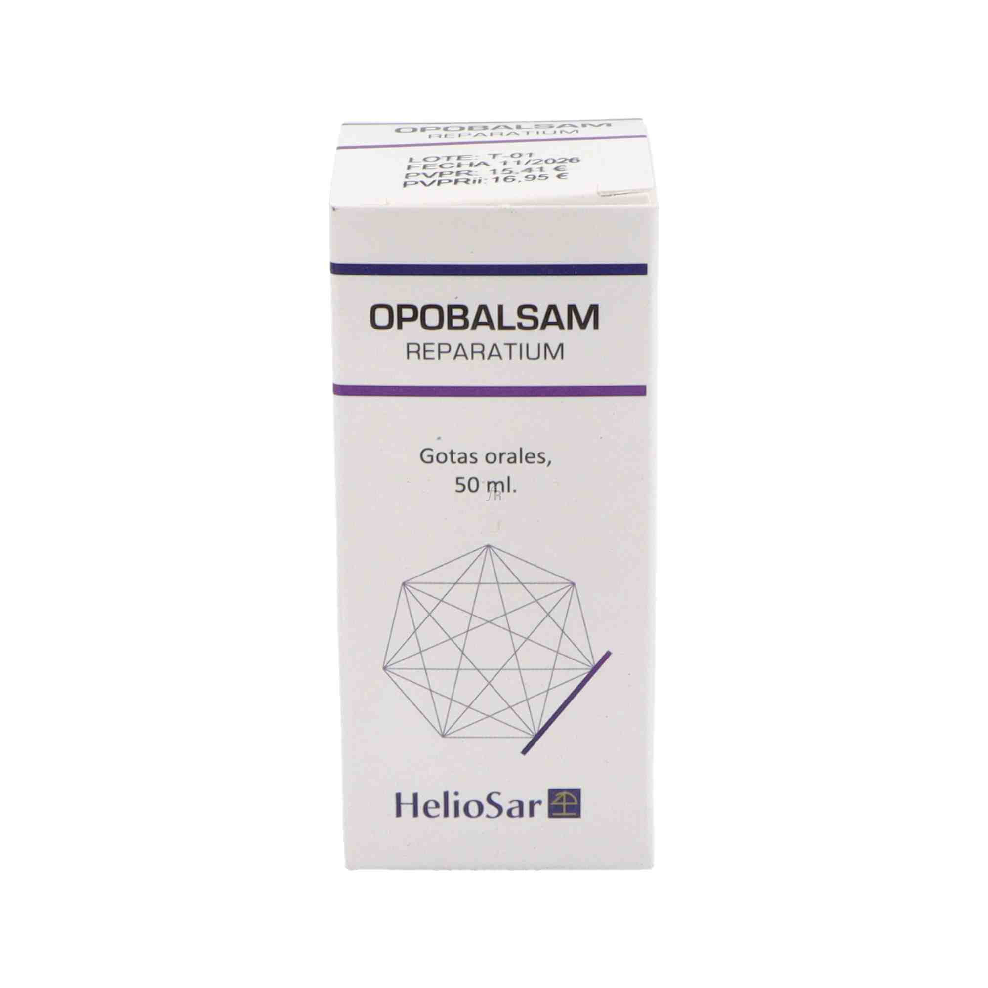 Heliosar Opobalsam Reparatium Gotas 50 Ml.