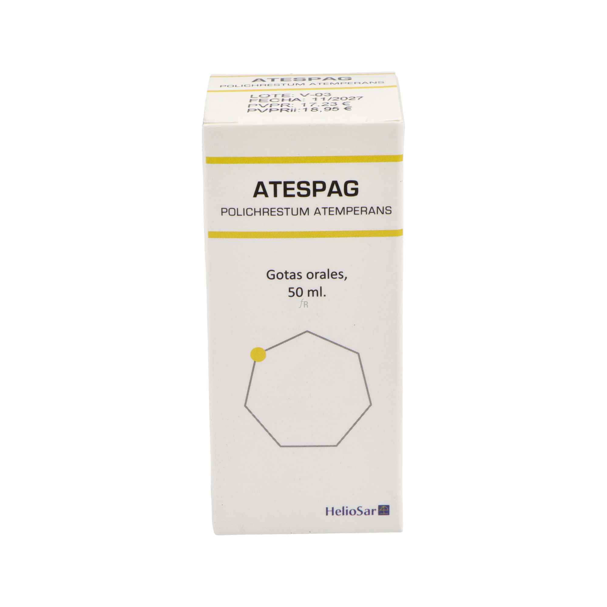 Heliosar Atespag Polichrestum Atemperans Gotas 50 Ml. 