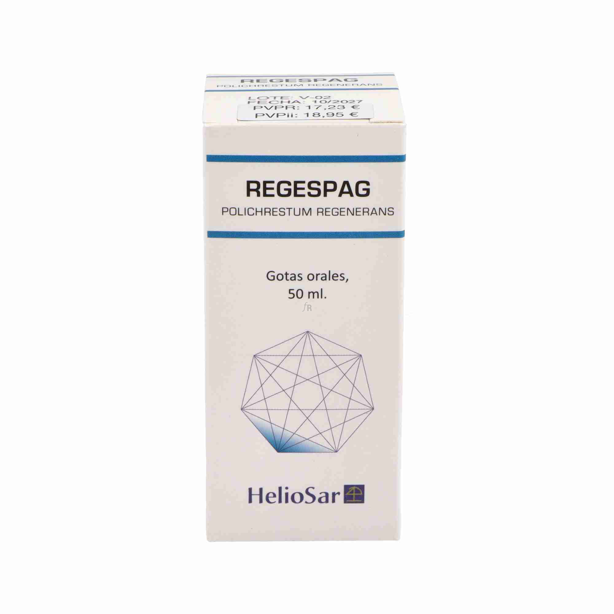 Heliosar Regespag Polischrestum Regenerans Gotas 50 Ml.