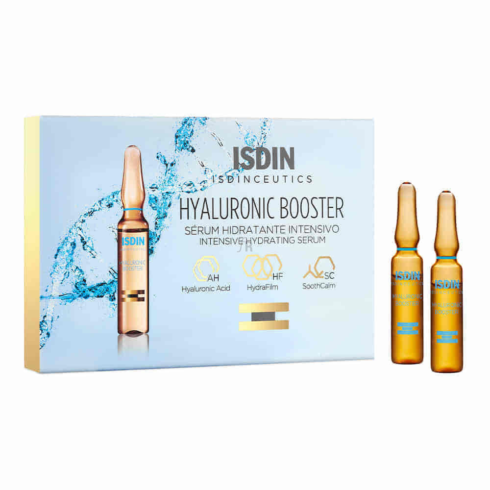 Isdin Hyaluronic Booster Serum Calmante 10 Ampollas.