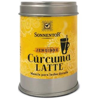 Sonnentor Curcuma Latte Ginger Leche Dorada Lata 60 G  Bio