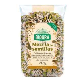 Biogra Mezcla De Semillas 250 G  Bio