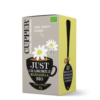 Cupper Manzanilla Infusion 20 Bolsas Bio