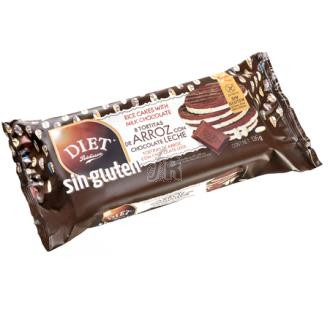 Diat Radisson Tortas De Arroz Con Chocolate Con Leche 135 G  Sg