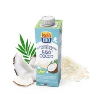 Isola Bebida Vegetal De Arroz Y Coco Mini  250Ml. Bio Sg