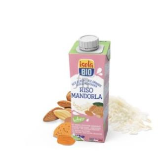 Isola Bebida Vegetal De Arroz Con Almendra 250 Ml Bio Sg