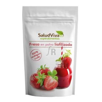 Salud Viva Fresa Liofilizada En Polvo 80 G  Eco Vegan